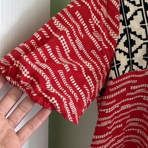 Women’s Spring Corey Lynn Calter Silk Dress Sz 6 - Picture 4 of 6